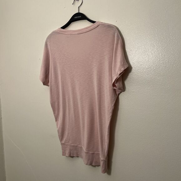 Saint Tropez West Women’s Modal Knit Bat Wing Crewneck Tee, Pink- XS - Picture 8 of 8